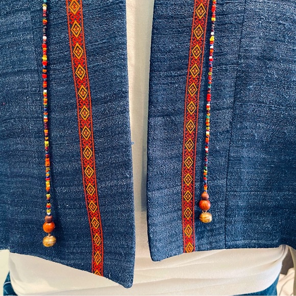 Vintage Thai Hmong Short Kimono Jacket - Picture 3 of 11